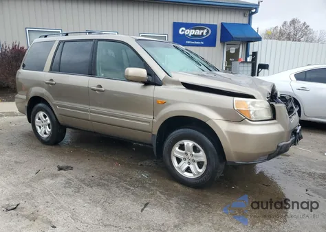 2008 Honda Pilot Vp from USA, damaged, VIN 5FNYF28258B009521